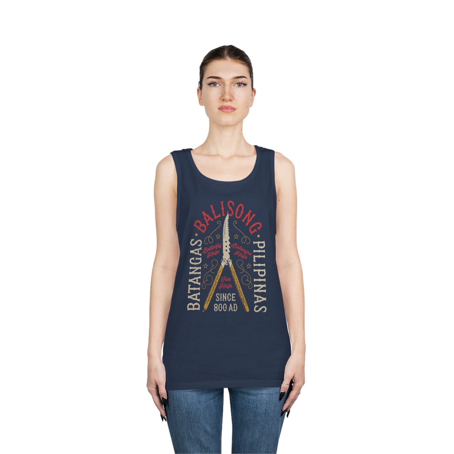 Balisong - Unisex Heavy Cotton Tank Top